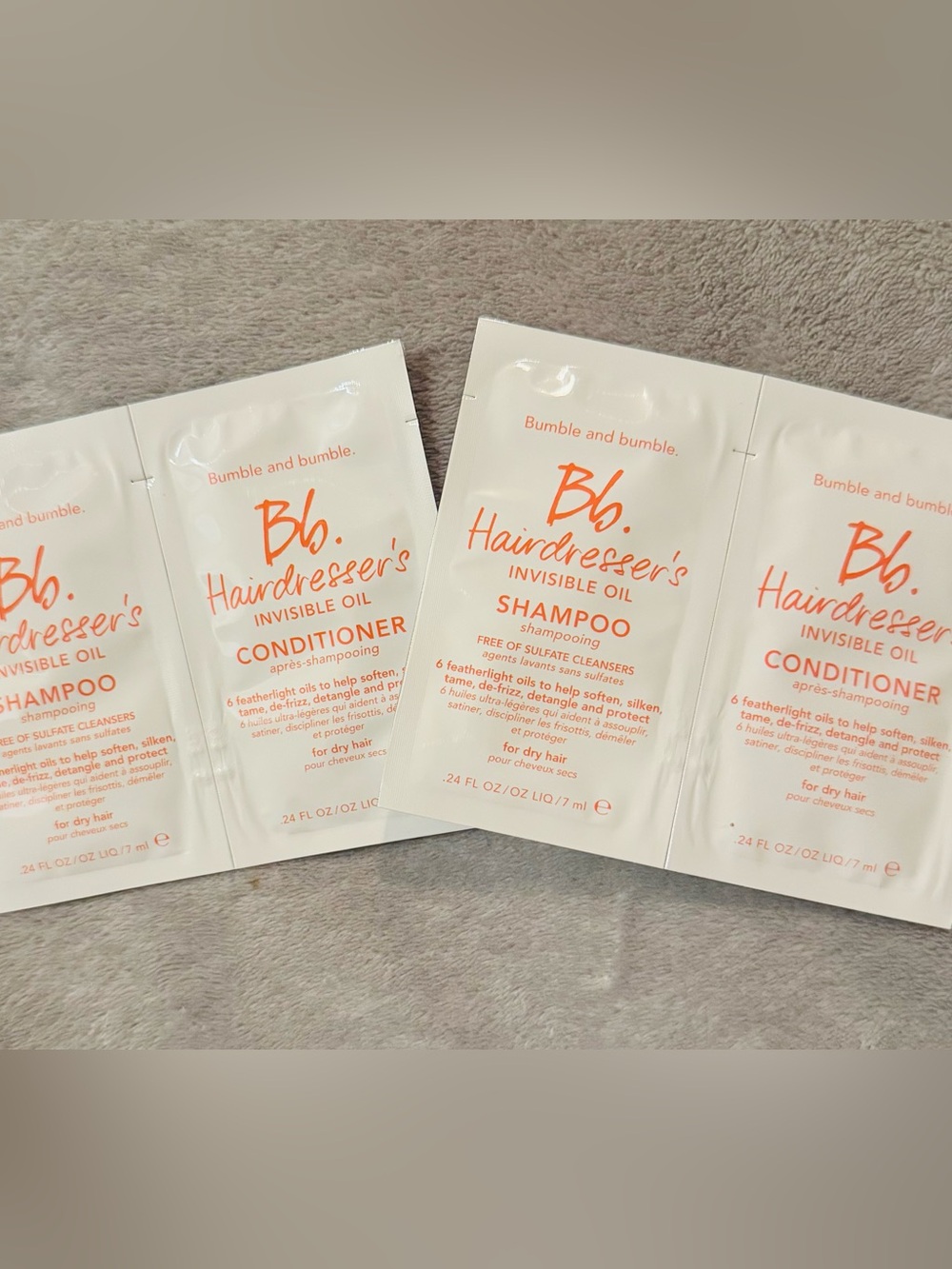 Bumble & Bumble Invisible uOil Shampoo & Conditioner